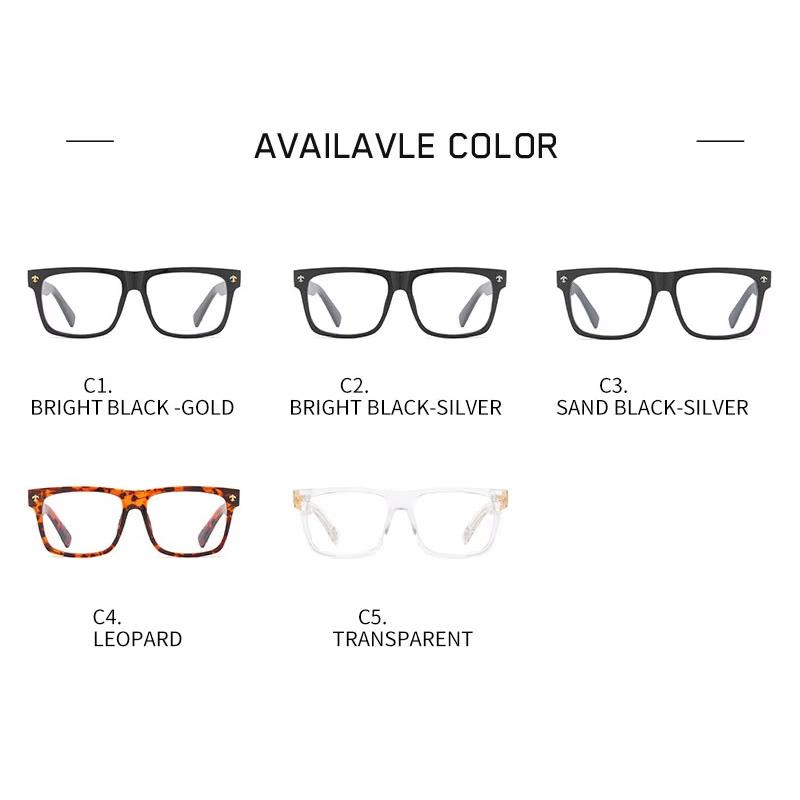 Очки для мужчин Tr90 Оправа для чтения для женщин Дизайнерские очки Ins Hot Style Cross Очки с линзами для близорукости для женщин