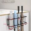 4/6 Grids Umbrella Storage Rack Metal Umbrella Holder Practical Bag Key Storage Holder  Bathroom