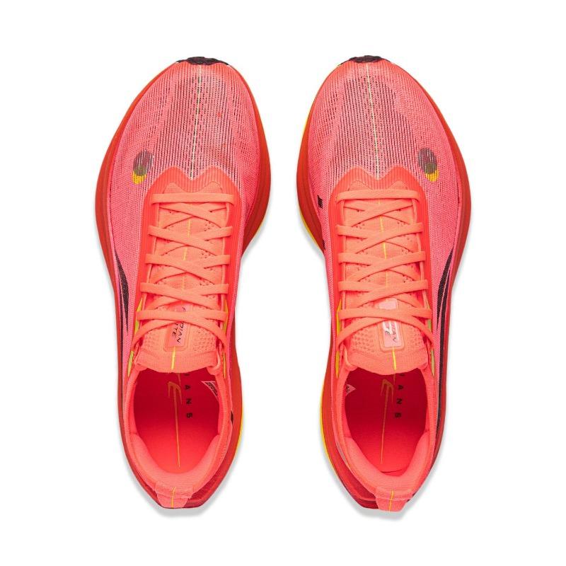 Li-Ning Feidian 5 Elite Unisex Running Shoes Fluorescent Begonia Red ARMV003-16