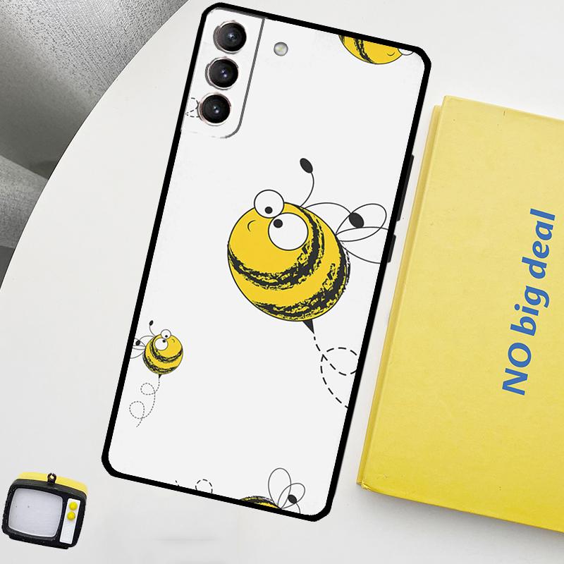 Чехол Bee Honey для Samsung Galaxy S23 FE S22 Ultra S20 S21 FE S8 S9 S10 Plus Note 10 20 Ultra Cover