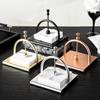 1pc Square Tissue Holder Gold Arch Bridge Napkin Dispenser Holder Hotel Restaurant Table Decoration Napkin Holder European