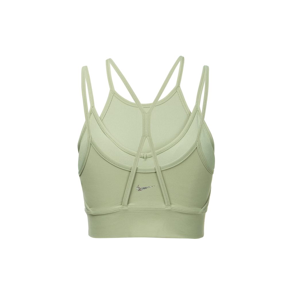 Nike Спортивное нижнее белье женское Масляно-зеленое Средняя поддержка FB2160-386