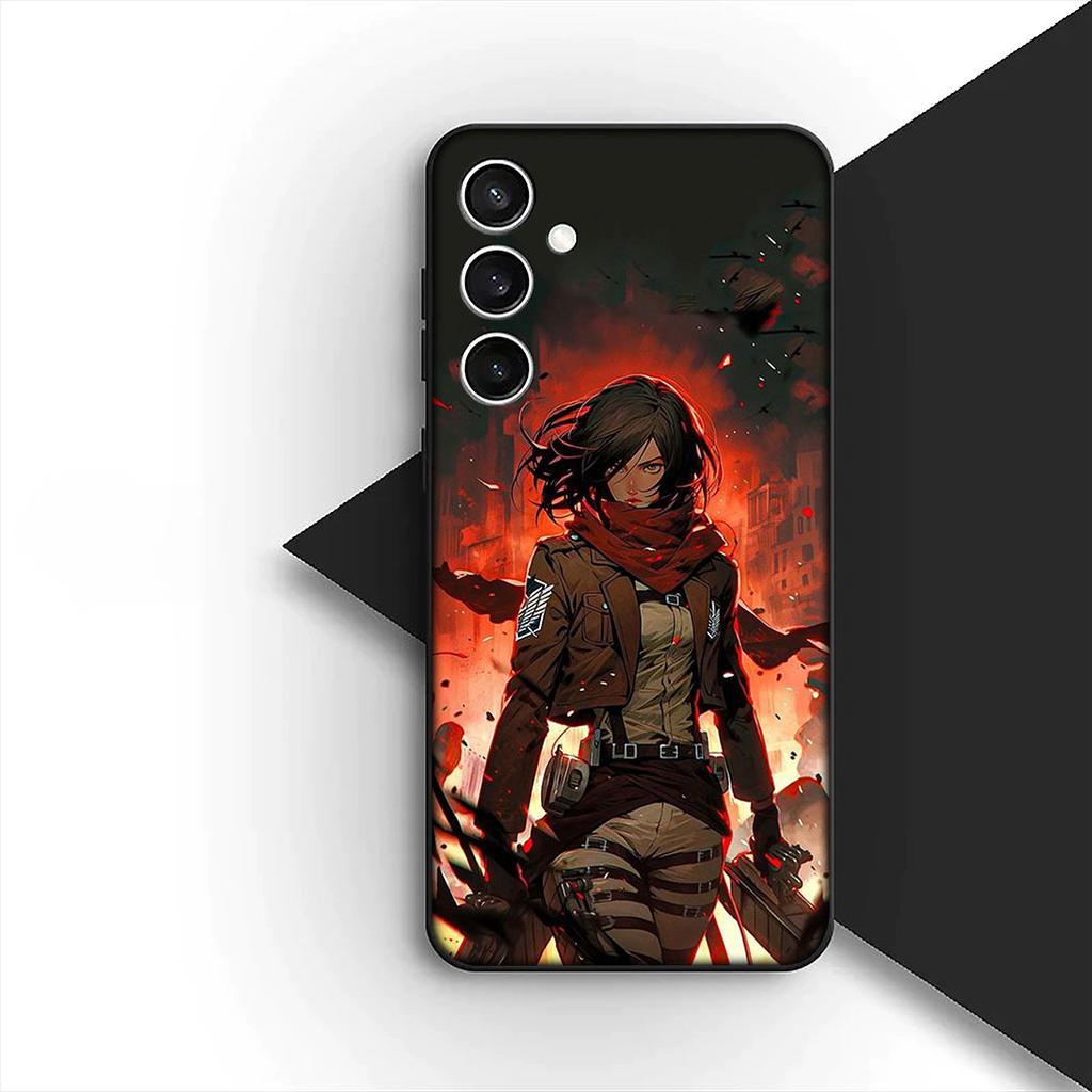 Чехол для телефона Eren Jaeger из Атаки Титанов Леви для OPPO A80 A18 A16 A40 A17 A15 A38 A78 A79 A54 A57 A12 A60 4G 5G Защитная крышка