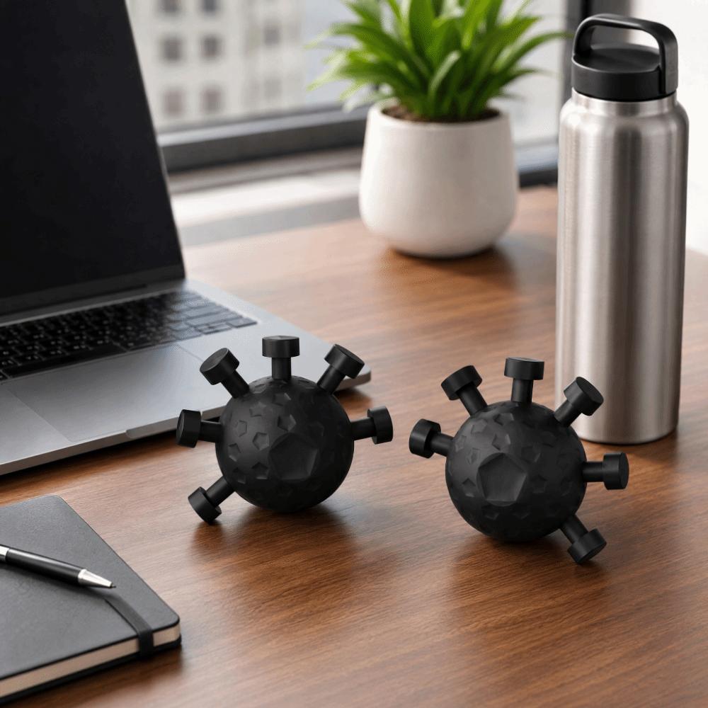 2PCS Muscle Building Finger Grip Strengthener 5 Finger Design Finger Exerciser For Forearm Training