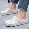 Men's Slippers Non-slip Thick Bottom Slippers Shoes for Men Couple Women Home Shoes Wear-resistant Ventilate Unisex Waterproof