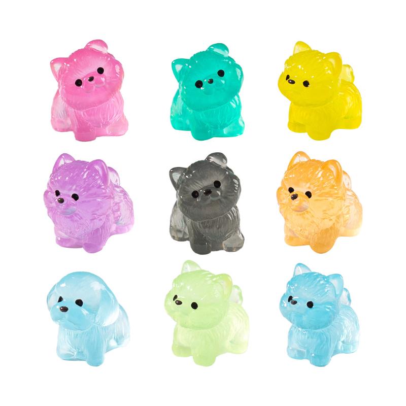 32 pieces luminous puppy doll blind bag accessories diy decoration accessories micro landscape mini miniature small ornaments