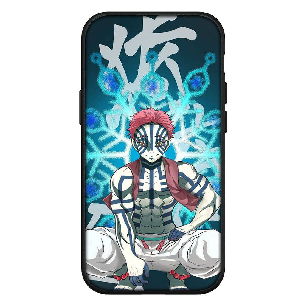 Чехол для iPhone 17 16 15 Xiaomi Poco Redmi Note 14 13 12 Pro Max 9 16e Samsung Galaxy S25 S24 S23 OPPO Huawei Мультяшный Клинок, рассекающий демонов Аказа Чехол для телефона