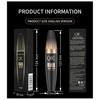 QIC Black 4D Silk Fiber Waterproof Mascara - 500% Volume, Real Length, No Extensions Needed