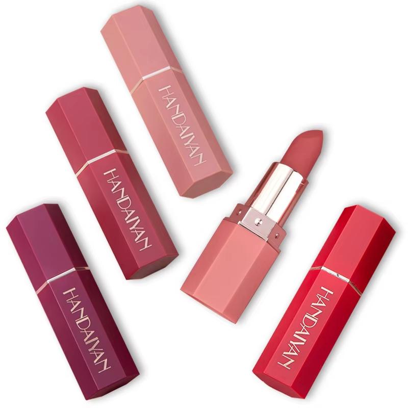 Матовые помады Nude Velvet, водостойкие, долговечные, увлажняющие, не выцветающие, нелипкие помады, блеск для губ, женский макияж