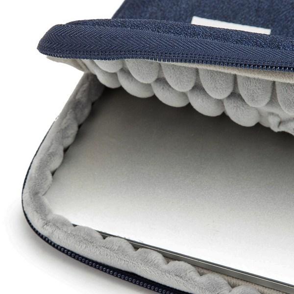 Чехол для ноутбука Kinmac 360 Shield, простой темно-синий