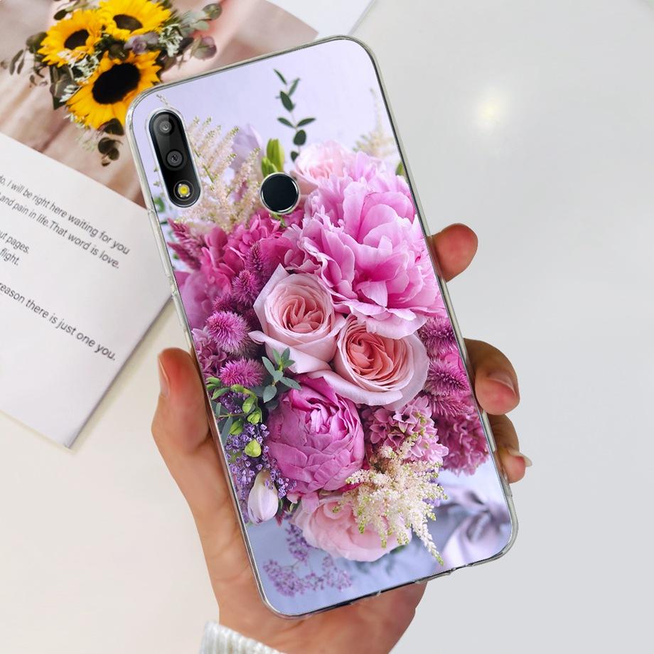 Case for Asus ZenFone Max Pro M2 ZB631KL ZB631KL Capa Soft Silicone Transparent TPU phone Back Mask protecive Cover Jelly Paint