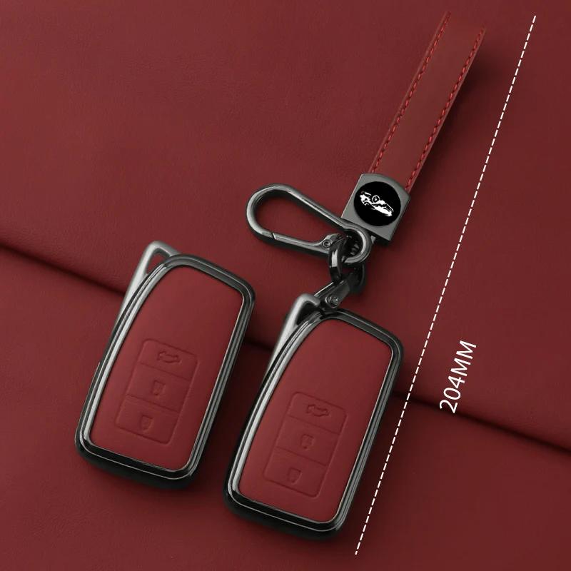 Interior Mouldings Car Alloy Key Case Cover For Lexus NX IS RX ES GX LX LS UX GS 200 260 300 350 NX200 NX300 RX350 ES300 Keychai