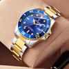 New TOP Brand Luxury Men's Watch With Box Self Winding Mens Watch Classic Green Water Automatic Men's Quartz Watches
