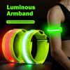 LED Armband for Running(1 Pair),Light Up Arm Bands for Night Walking Running,High Visibility Reflective Running Gear Adjustable
