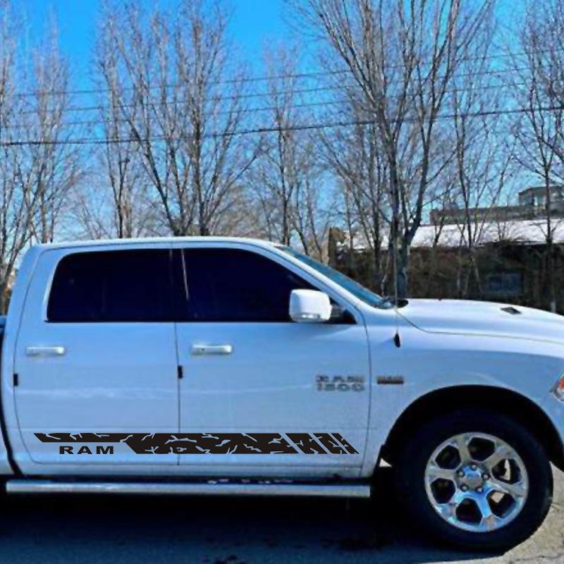Популярные виниловые наклейки с полосами RAM для автомобиля