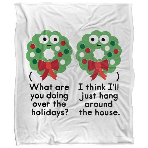 David Olenick Merry Christmas To Wall Silky Supersoft Blanket