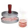 Non-Stick Burger Press Hamburger Patty Maker with Wax Paper Aluminum BBQ Grill Patty Maker for Kitchen 4