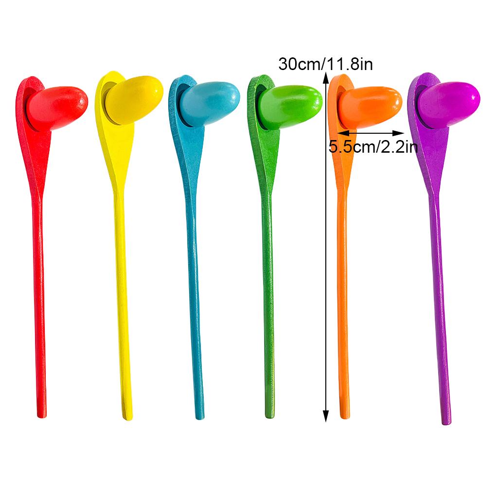 ABS деревянная ложка держатель мяча для детей балансировочное яйцо тело интеллектуальное тренажерное оборудование