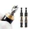 1Pc/2Pcs HSS Self Centering Hinge Twist Drill Bits 9/64" 5mm Window Doors Screw Hole Saw Woodworking Reaming Cabinet Tool Set