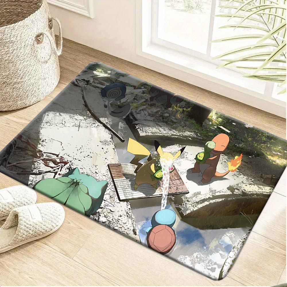 Pokemon Spheal Ice Mountain Print Non-Slip Doormat Floor Mat