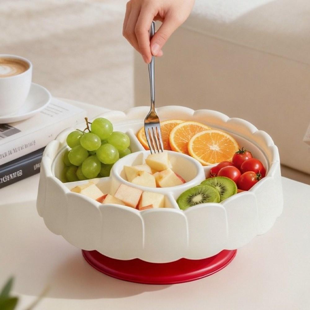 with Lid Snack Serving Tray Traditional Fruit Plate Multifunctional Candy Box Party