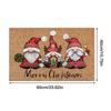 Bedroom Kitchen Rugs Xmas Bathroom Mat Christmas Decoration Hallway Mat Door Mat Corridor Carpet