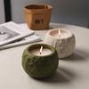 Natural Texture Cement Scented Candle Indoor Home Plant Soy Wax High-end Scented Candle