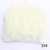 Feather Cloth Strip 10-15Cm Stage Performance Clothing Accessories Rooster Hair Cloth Edge Feather Strip