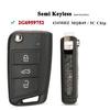 KEYECU 434 МГц 5C/MQB49 Keyless Go Автомобильный Пульт Дистанционного Управления Для Volkswagen VW T Cross POLO 2019+ SKODA GOLF SEAT 2G6959752 OEM 2G6959752D