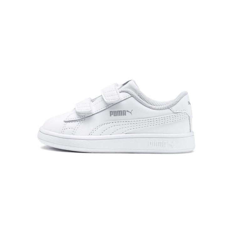 Puma Smash V2 Infant White Baby Sneakers 365174-02
