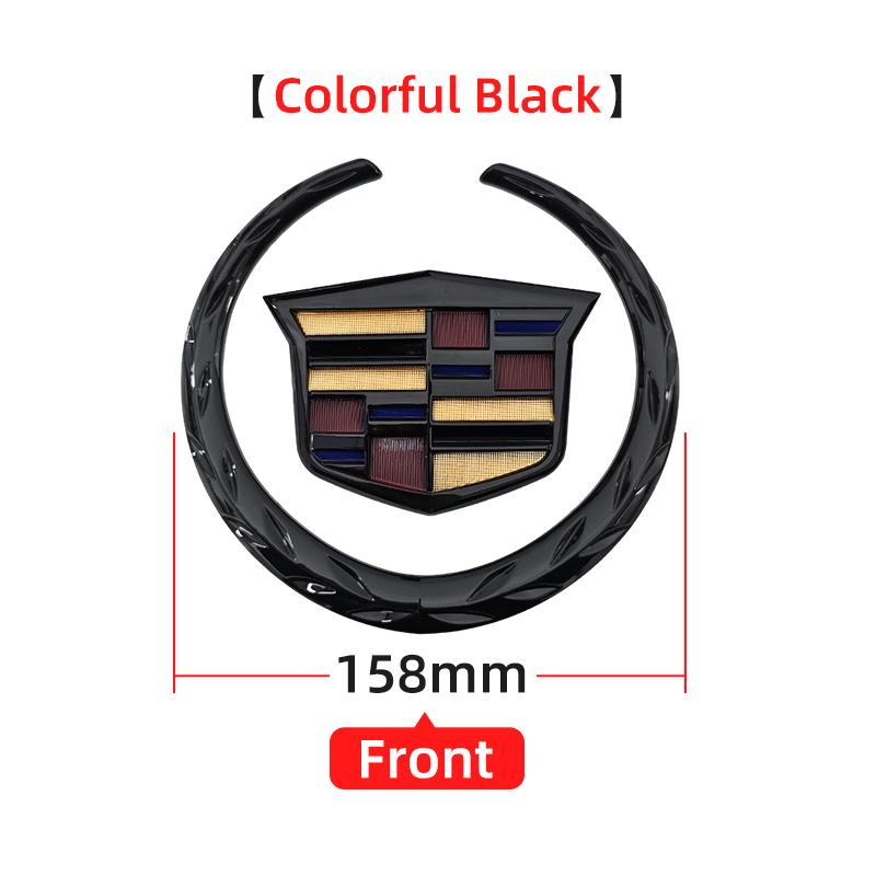 1pcs ABS 109mm 158mm for Cadillac SRX ATS XTS Car Front Grille Emblem Rear Tail Bumper Trunk Sticker Badge Styling Accessories