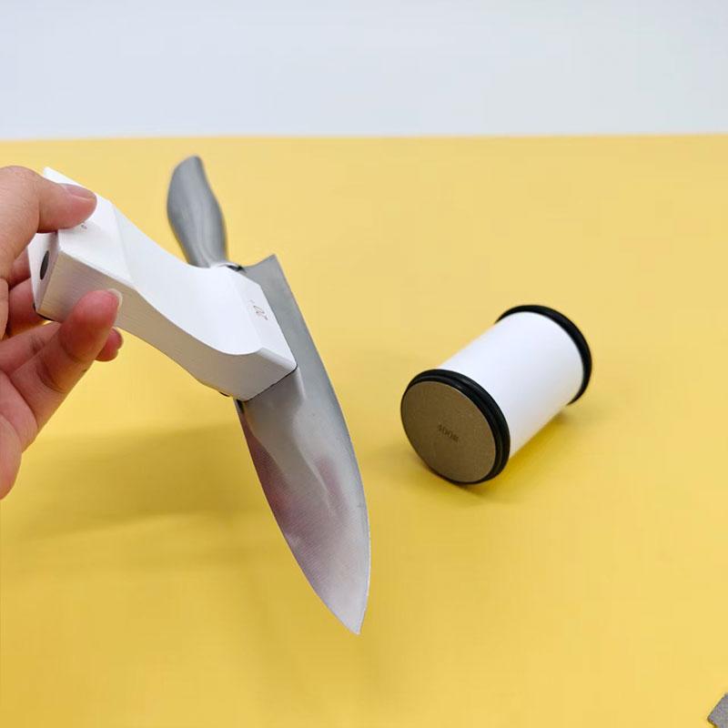 Точилка для ножей Rolling для точилки Straight Edge с магнитным углом 15/20° для кухонных ножей, набор точильных камней