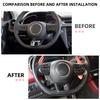 For MG 5 SW EV 2020-2026 MG6 2017-2025 MG ZS 2017-2024 Steering Wheel Panel Sticker Trim Decoration Cover Car Accessories