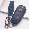 Мягкий силиконовый чехол для ключа зажигания Chery Tiggo 7 Pro Arrizo 8 OMODA 5 Omoda C7 7 SHS Phev Jetour, сотовая текстура, защита брелока от царапин