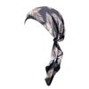 Fashion Headscarf Hat New Women Hat Flower Print Bandana Scarf Muslim Chemo Hat for Parties Travel and Daily Use