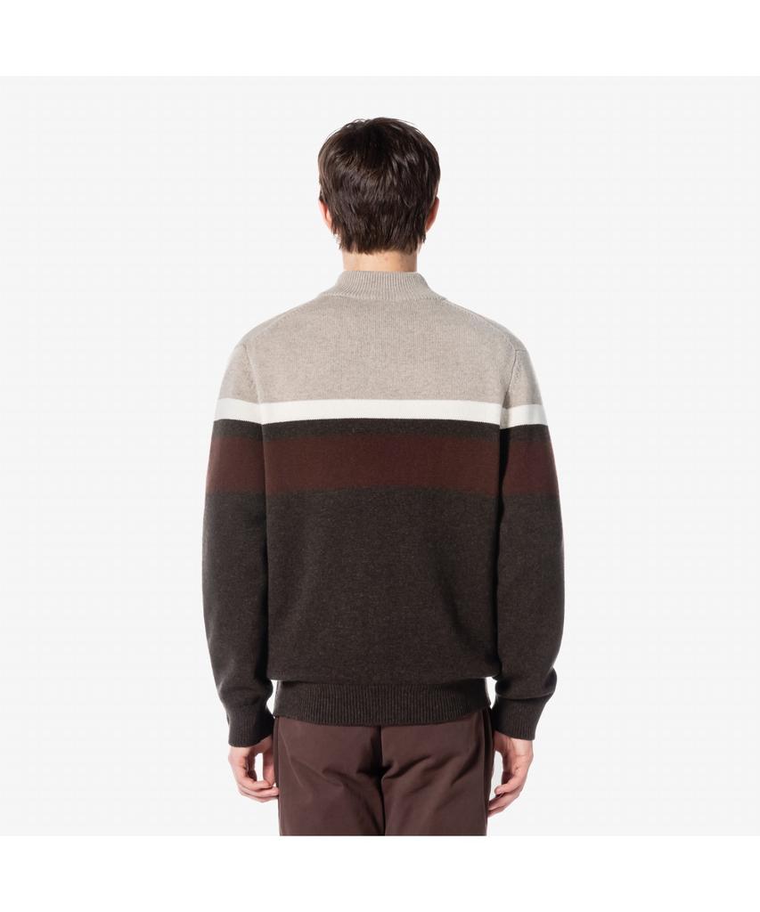 Lacoste Men'S High-Neck Colorblock Cardigan Ah701E-54N Shi