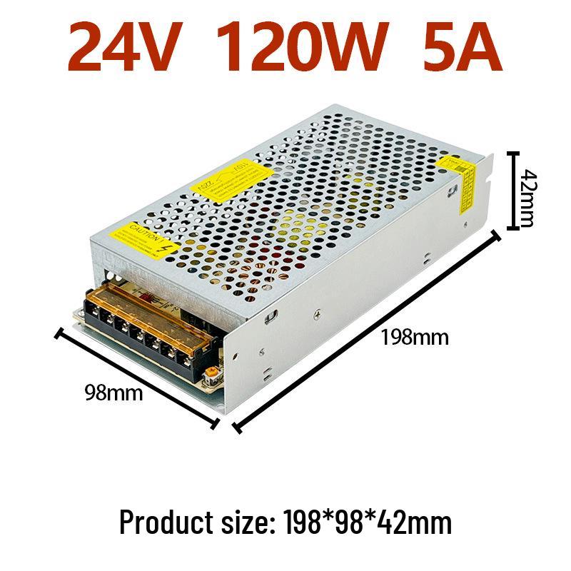 Импульсный источник питания 220 В на 24 В постоянного тока 15 А со светодиодным дисплеем, трансформатор 5 В/12 В