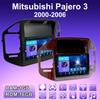 2 DIN Android автомобильное радио для Mitsubishi Pajero 3 2000-2006 мультимедийный проигрыватель головное устройство стерео GPS навигация WIFI 1+16 ГБ