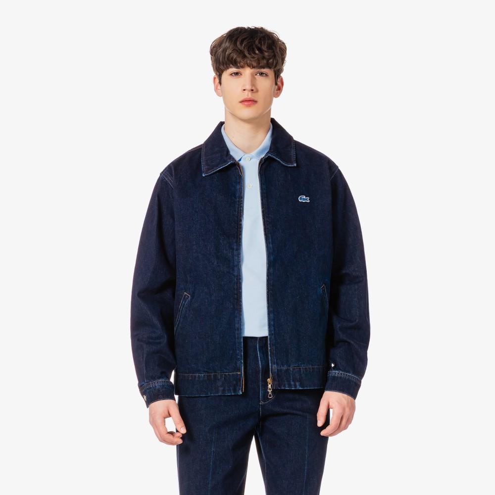 [lacoste] Men's JP Denim Zip-up Jacket BH9438-56G3GF