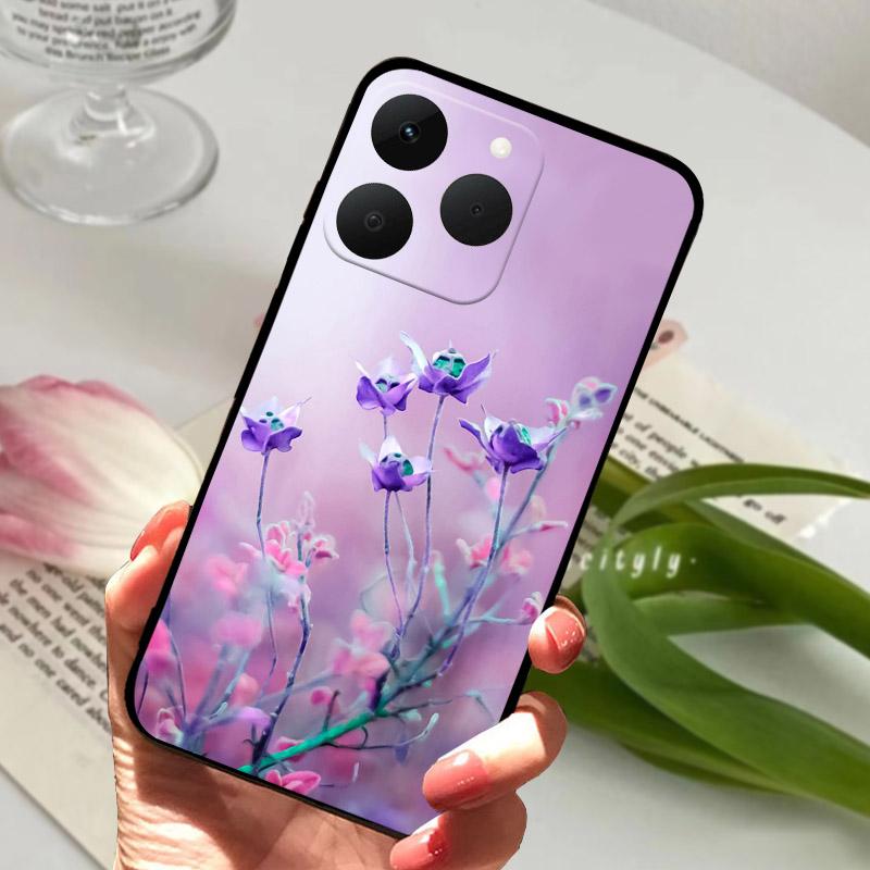 Для Realme 15T 5G Чехол Роскошный Модный Ударопрочный Силиконовый Мягкий ТПУ Чехол для Телефона Для Realme 15 T Realme15T RMX5111 RMX5112 Бампер