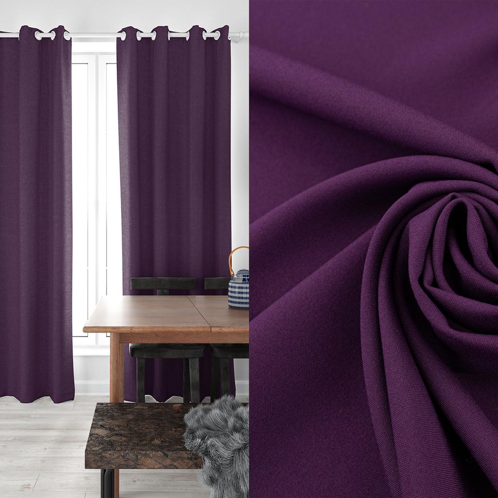 Blueberry panama fabric