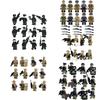 Mini Puzzle Game Set 8 Special Forces Action Figures With Removable Joints And Weapons