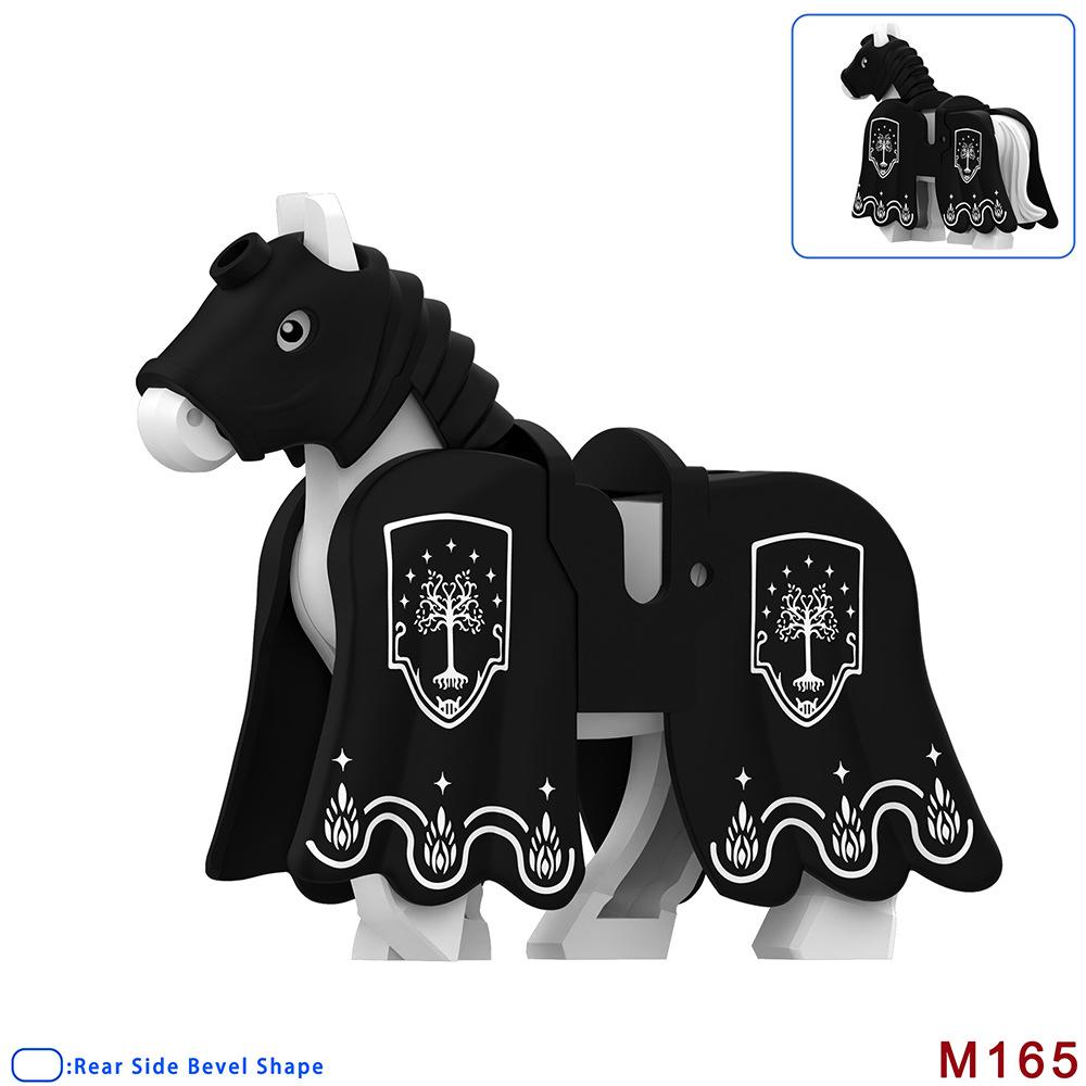 War Horse Series Puzzle Building Blocks and Minifigure Toys-M163170