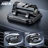 SEAMETAL Dashboard Car Phone Holder 360 Rotation Navigation Bracket Non-slip Silicone Mount Parking Phone Number Plate