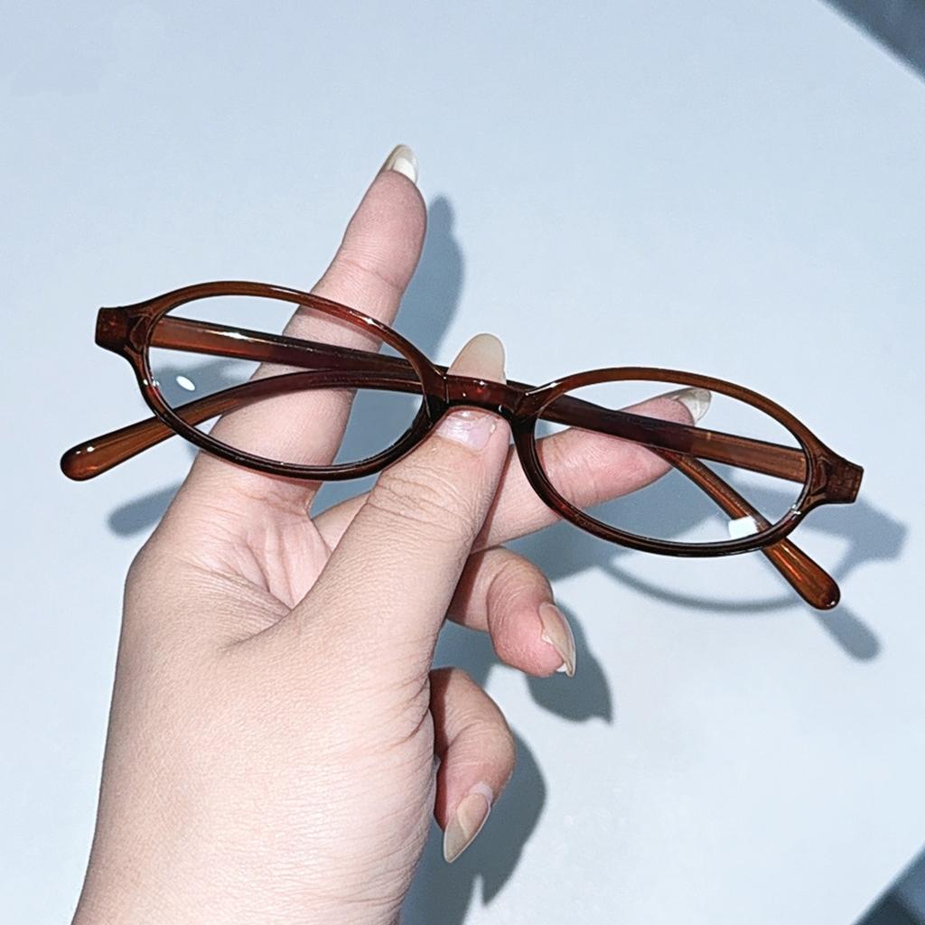 Ретро Овальные Очки Маленькая Оправа Очки Блокирующие Синий Свет Очки Женские Компьютерные Для Чтения Оптические Очки