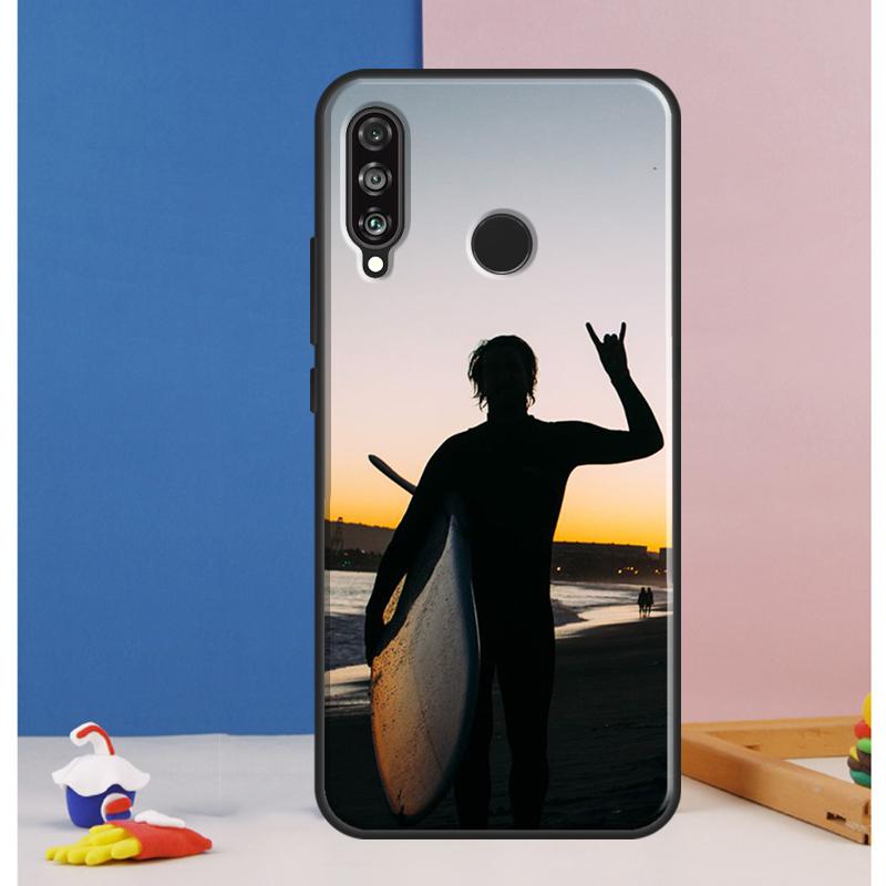 Чехол для телефона Surfer Surf Hang Loose Shak для Huawei Nova 12s 7i 8i 11i 12i 9 10 SE Y73 Y90 Y70 Y72 Y61 Y91 P30 P40 Lite P60 Pro