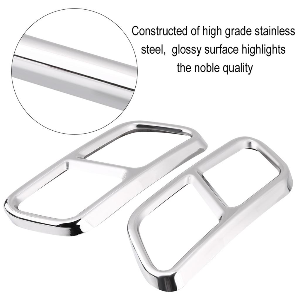 1 пара накладок на заднюю выхлопную трубу для GL X166 13?15 SR Класс W222 W251 10?17