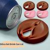 1-3PCS Silicone Soda Can Lid Reusable Can Stopper for Soda Beer Drinks Juice Coke Beverage Fits Standard Cans Protecto Coke Can