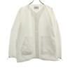 Unused Johnbull Tough Blouson L White Ripstop Nylon Men's Used