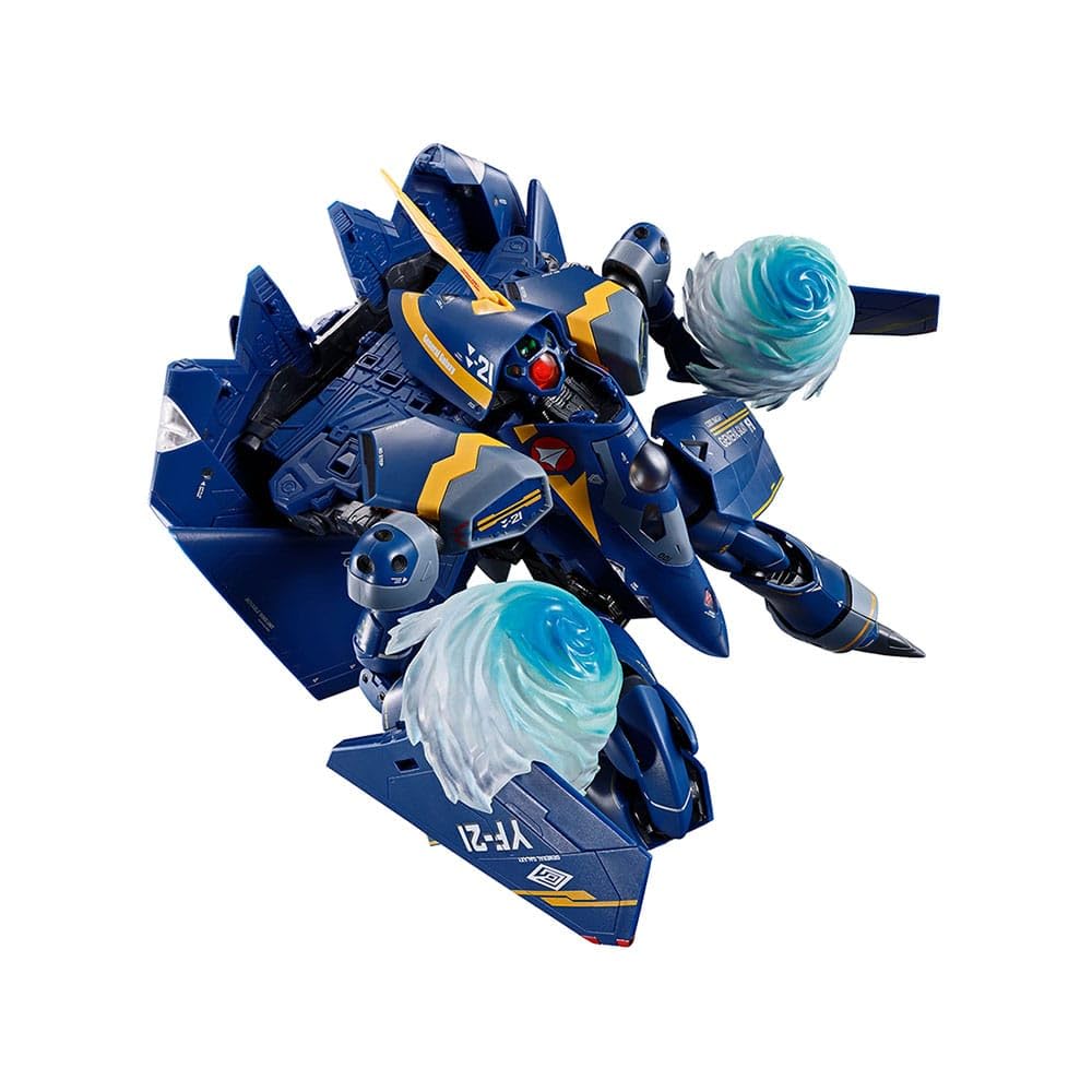 TAMASHII NATIONS DX Chogokin Macross Plus Gore Bowman 280mm PVC ABS Diecast Painted Movable Figure YF-21 (Gard Custom) Approx. & &